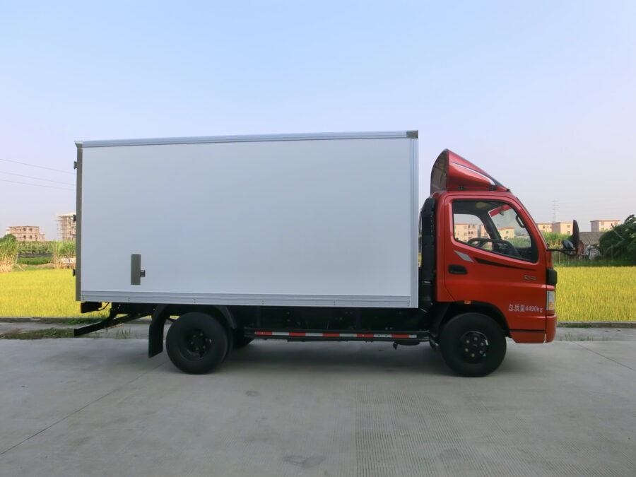 Great 4.2m Standard Aumark Refrigerated Truck Body with Side Door & Double Rear Doors